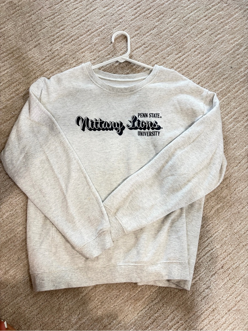 Penn State Nittany Lions Crewneck Sweatshirt - Light Gray